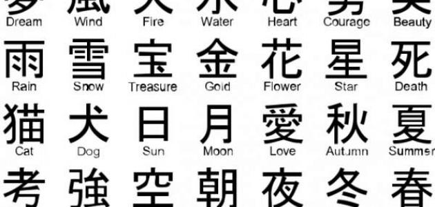 اللغة الصينية